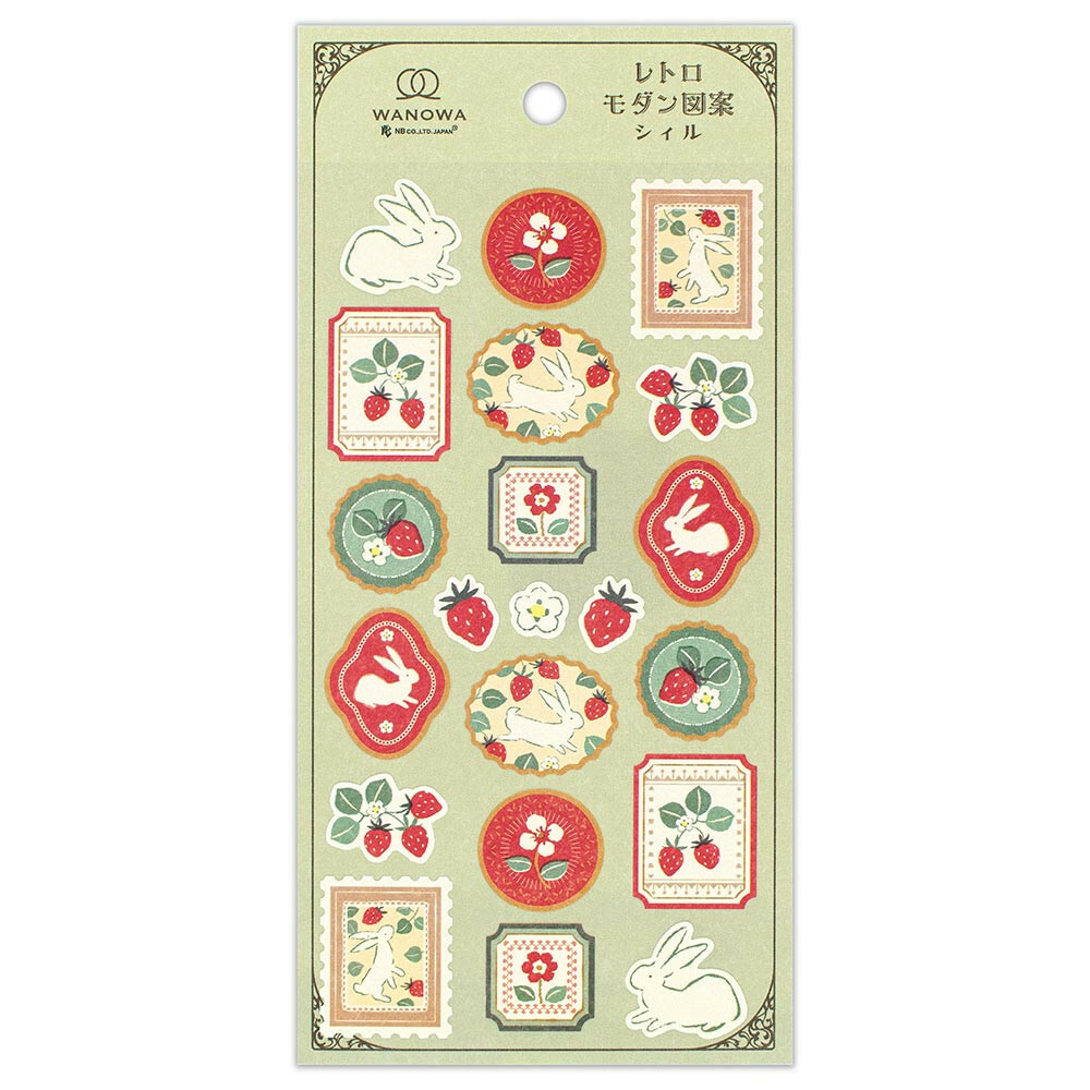 Japanese Style Retro Modern Stickers
