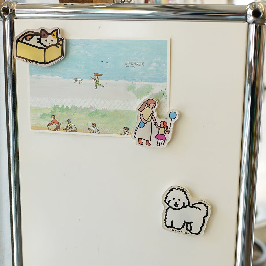 Magnet < White puppy >