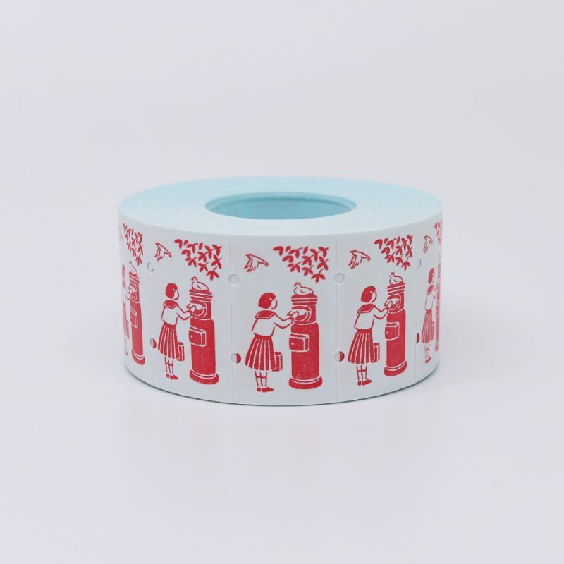 36 Sublo Label Sticker - Postbox and Girl