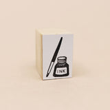 Koichi Terasaka Pen & Ink Wooden Stamp