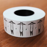 36 Sublo Label Sticker - Tuxedo cat