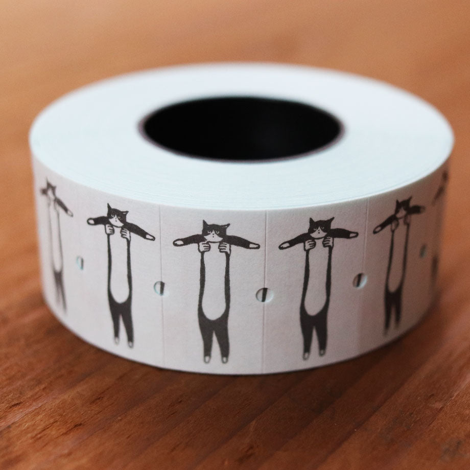 36 Sublo Label Sticker - Tuxedo cat