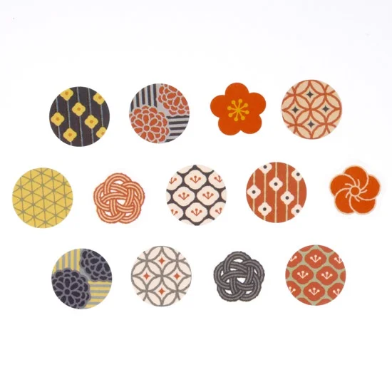 Roll sticker < Japanese pattern | 和柄 はんなり >
