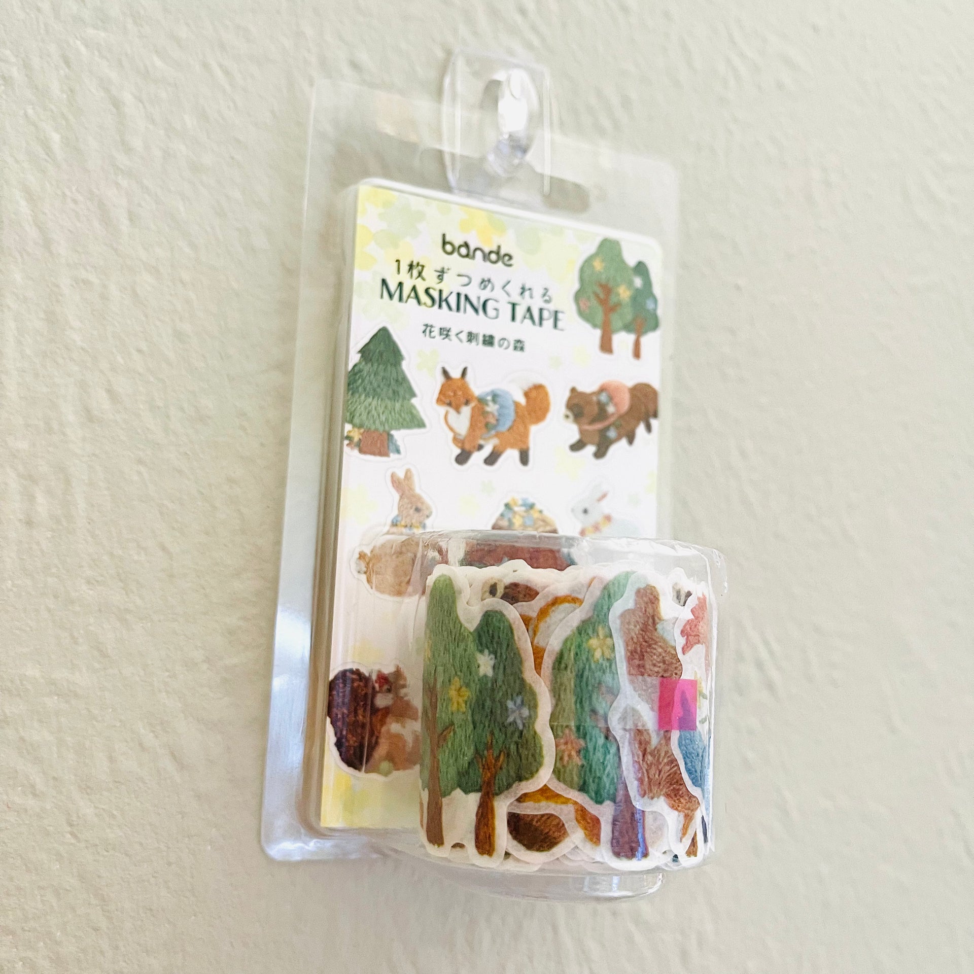 Roll sticker < Blooming Embroidered Forest | 花咲く刺繍の森 >