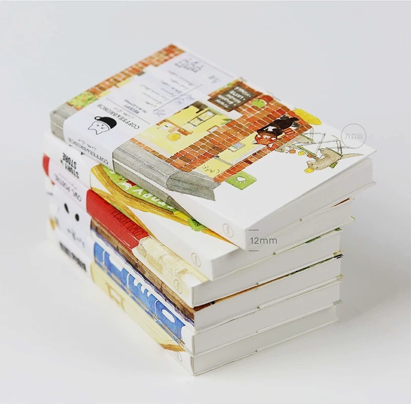 Mini notebook < Animal Block > Shine