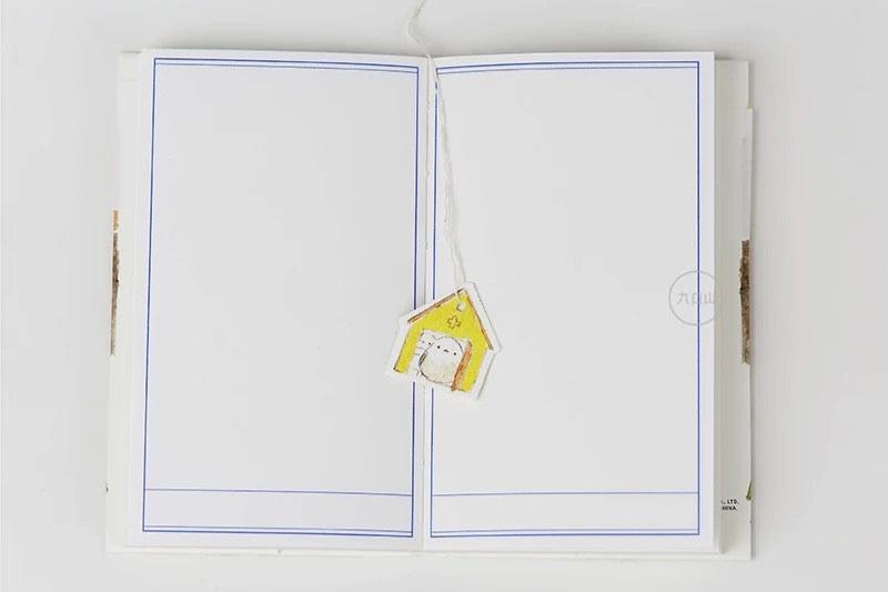 Mini notebook < Animal Block > Shine