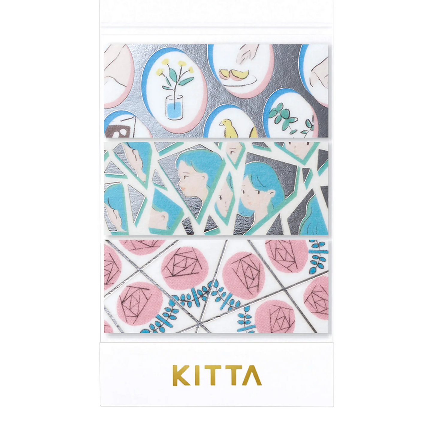 KITTA Wide Mirror (Silver Foil)
