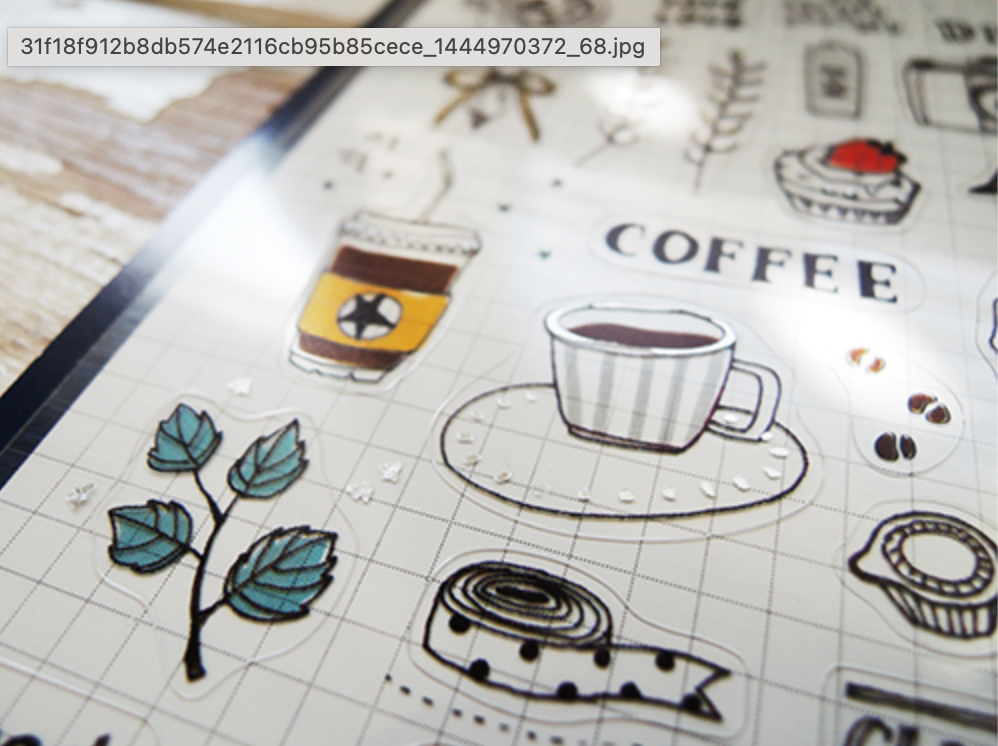 Daily Deco Stickers < A daily something >