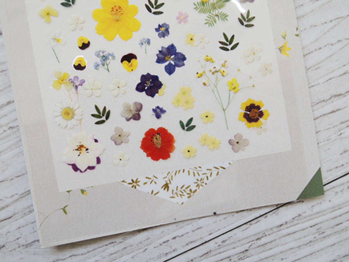 Deco flower nail sticker