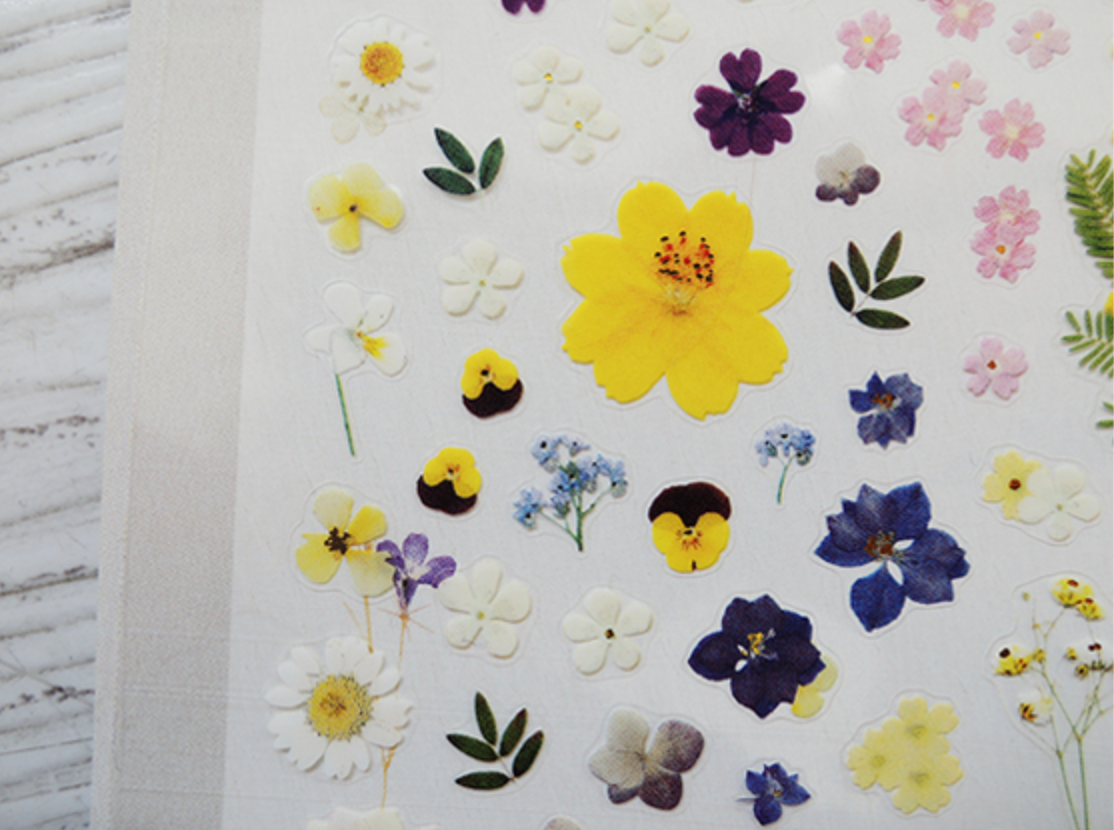 Deco flower nail sticker