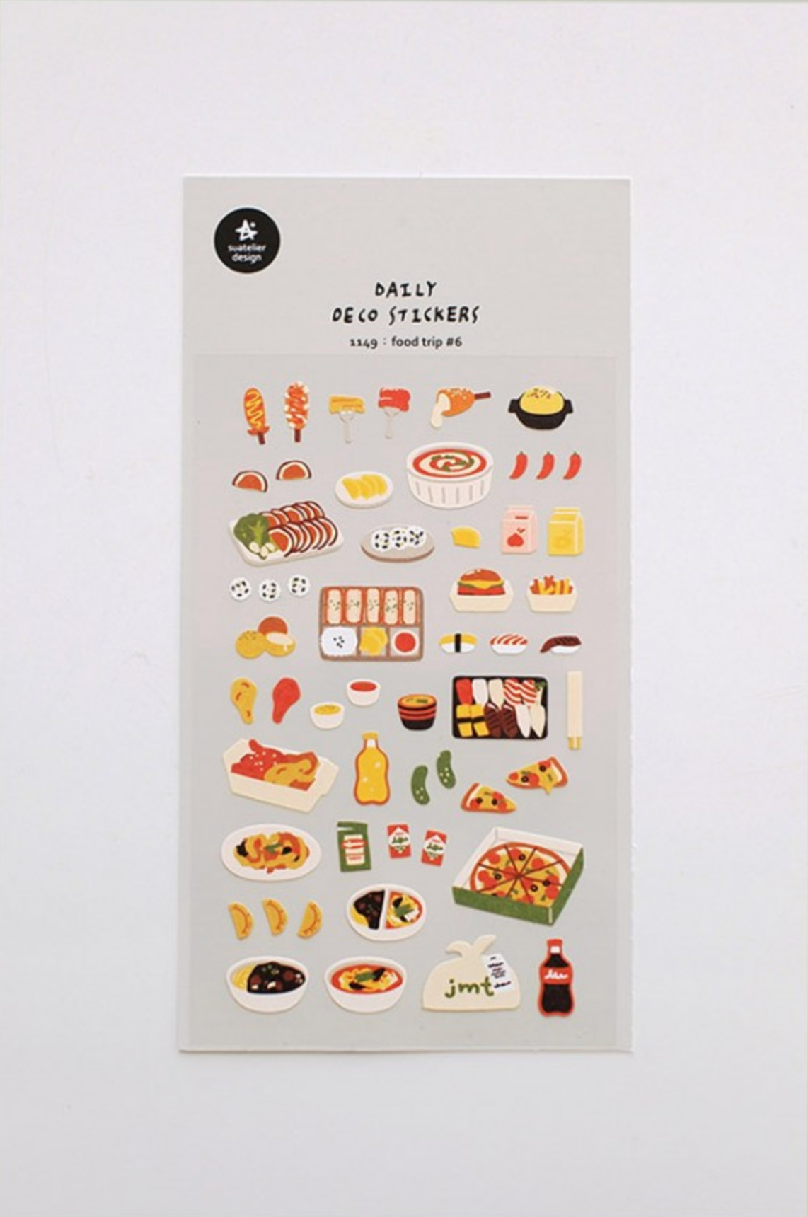 Daily Deco Stickers < Food trip >