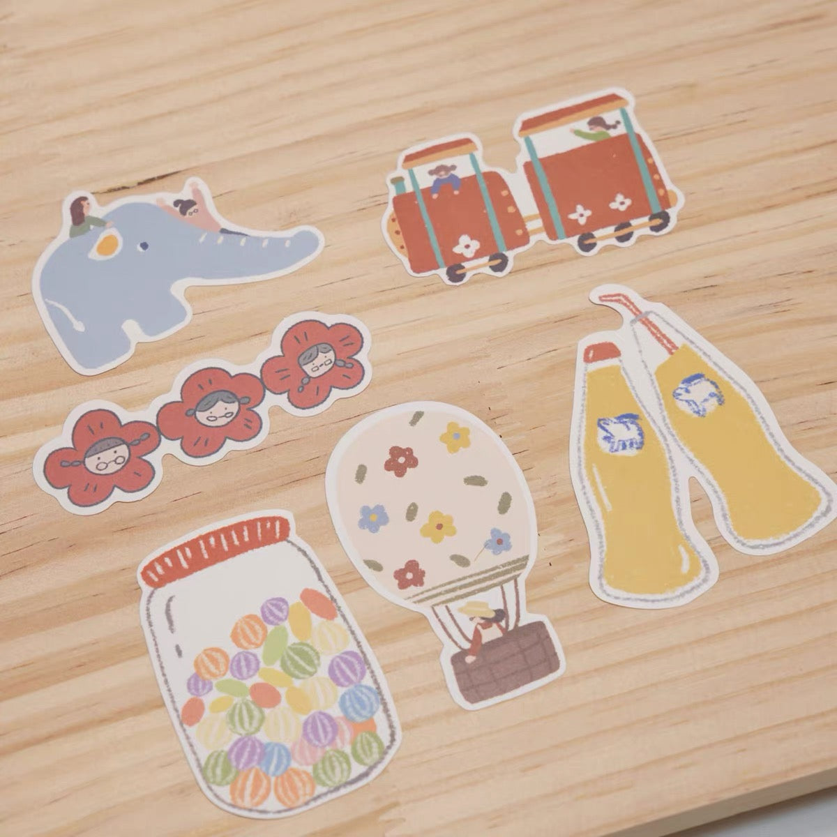 Childhood Die-Cut Memo Notes