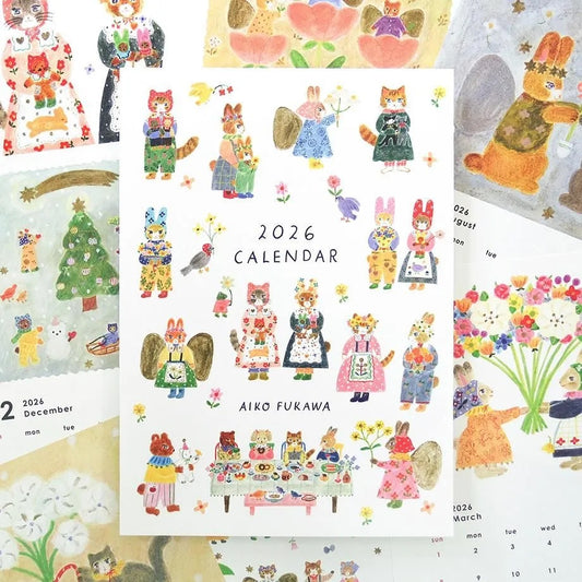 Aiko Fukawa 2026 Calendar