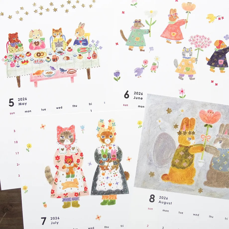 Aiko Fukawa 2026 Calendar