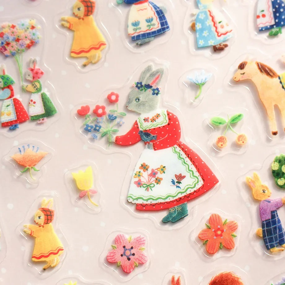 Aiko Fukawa Rabbit Garden Stickers