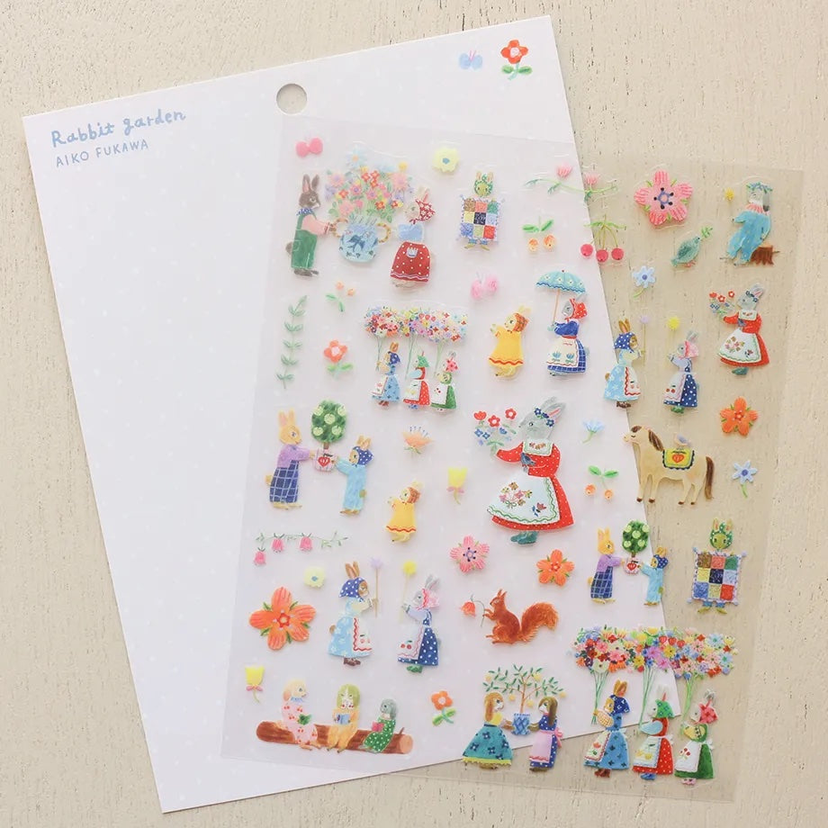 Aiko Fukawa Rabbit Garden Stickers