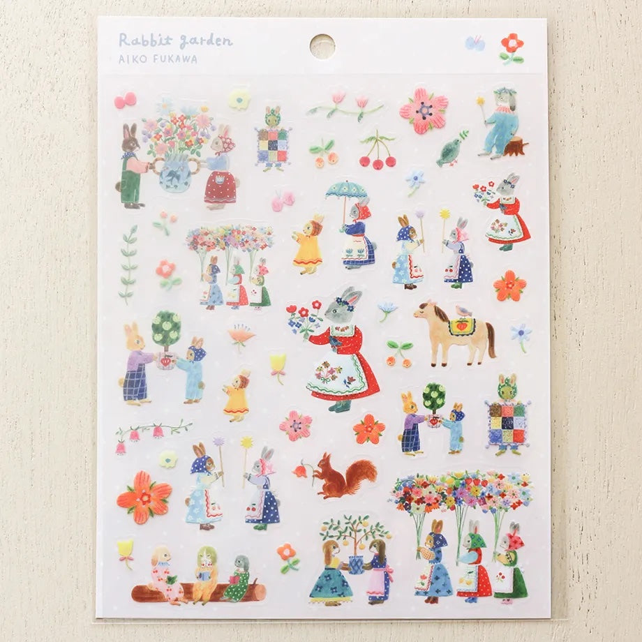 Aiko Fukawa Rabbit Garden Stickers