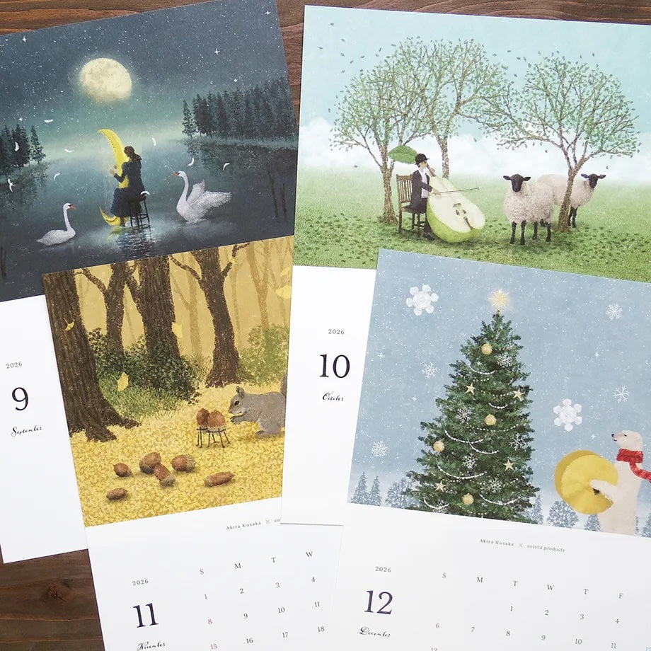 Akira Kusaka 2026 Calendar