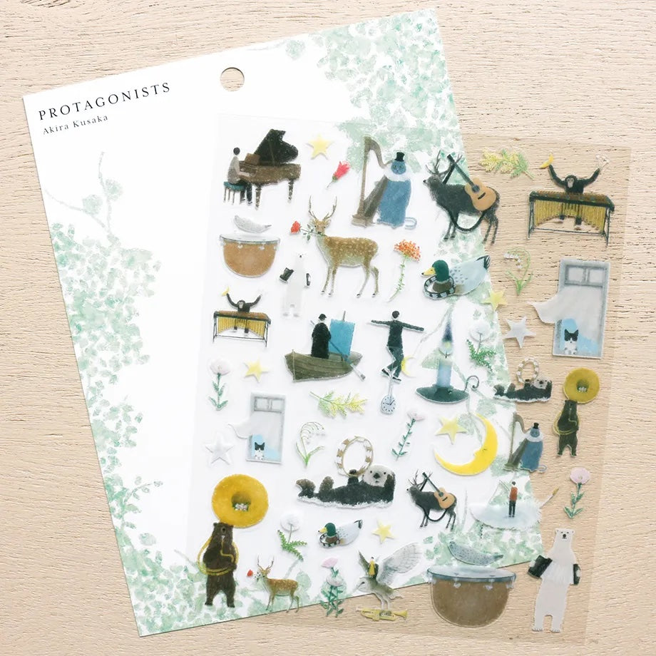 Akira Kusaka Stickers