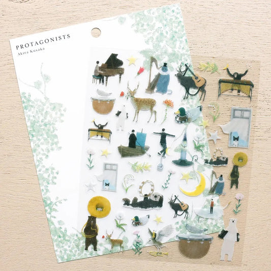 Akira Kusaka Stickers