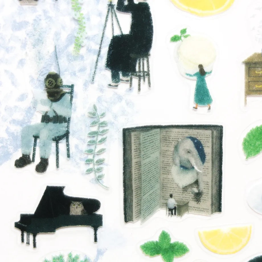 Akira Kusaka Stickers