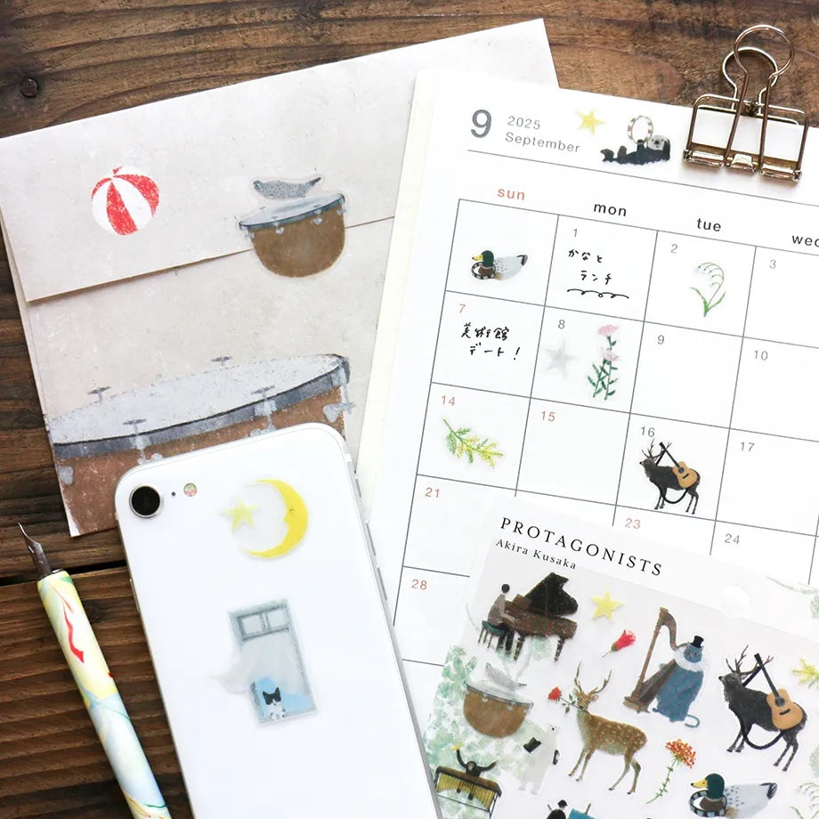 Akira Kusaka Stickers