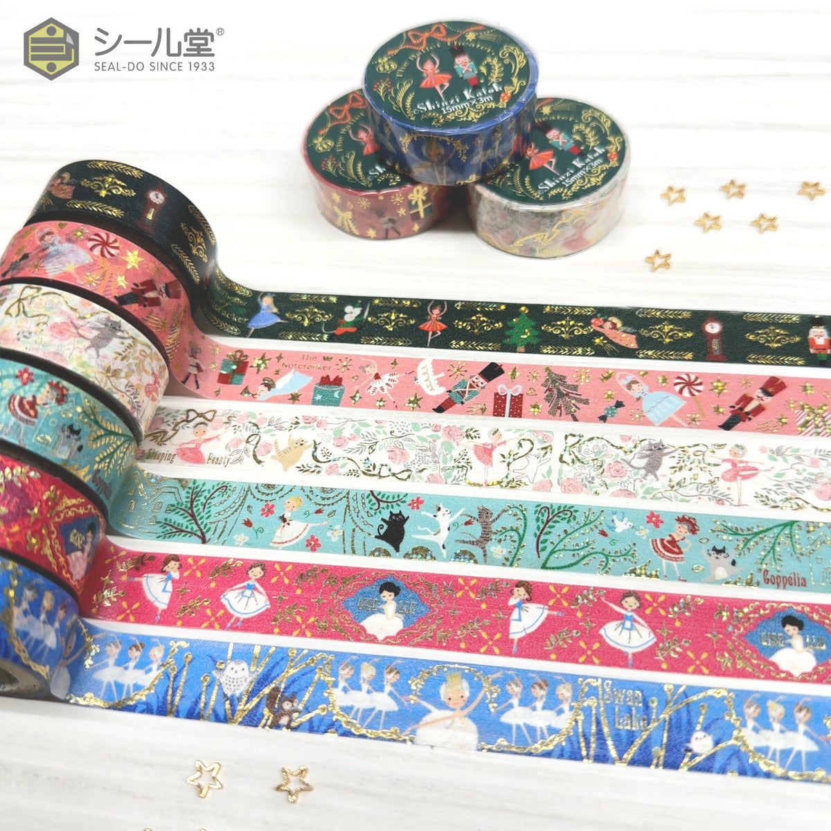 Shinzi Katoh Sparkling Masking Tape – Ballet Theater