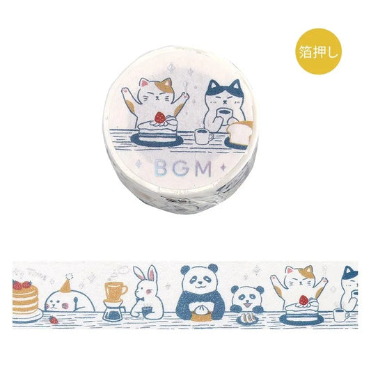 BGM Washi Tape < Dinner party >