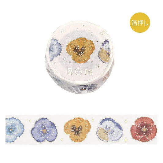 BGM Washi Tape < Pansy >