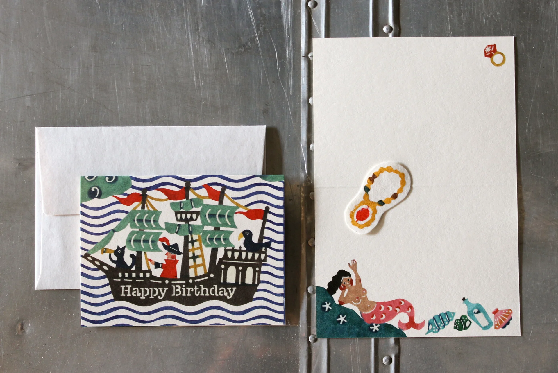 Mini greeting card < Birthday >