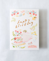 dodolulu Birthday Cards with Metallic Ink