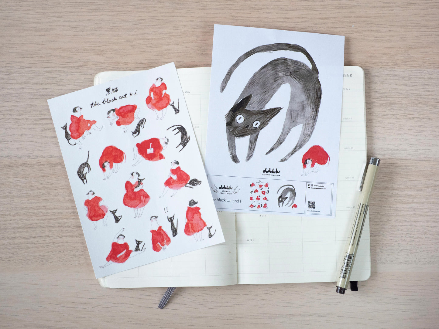 dodolulu Washi Paper Sticker Sheet