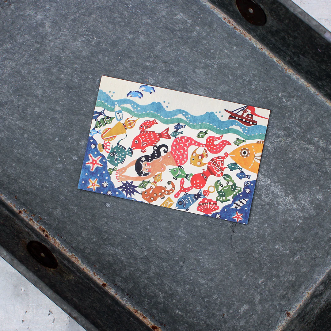 Postcard < Bottom of the sea >