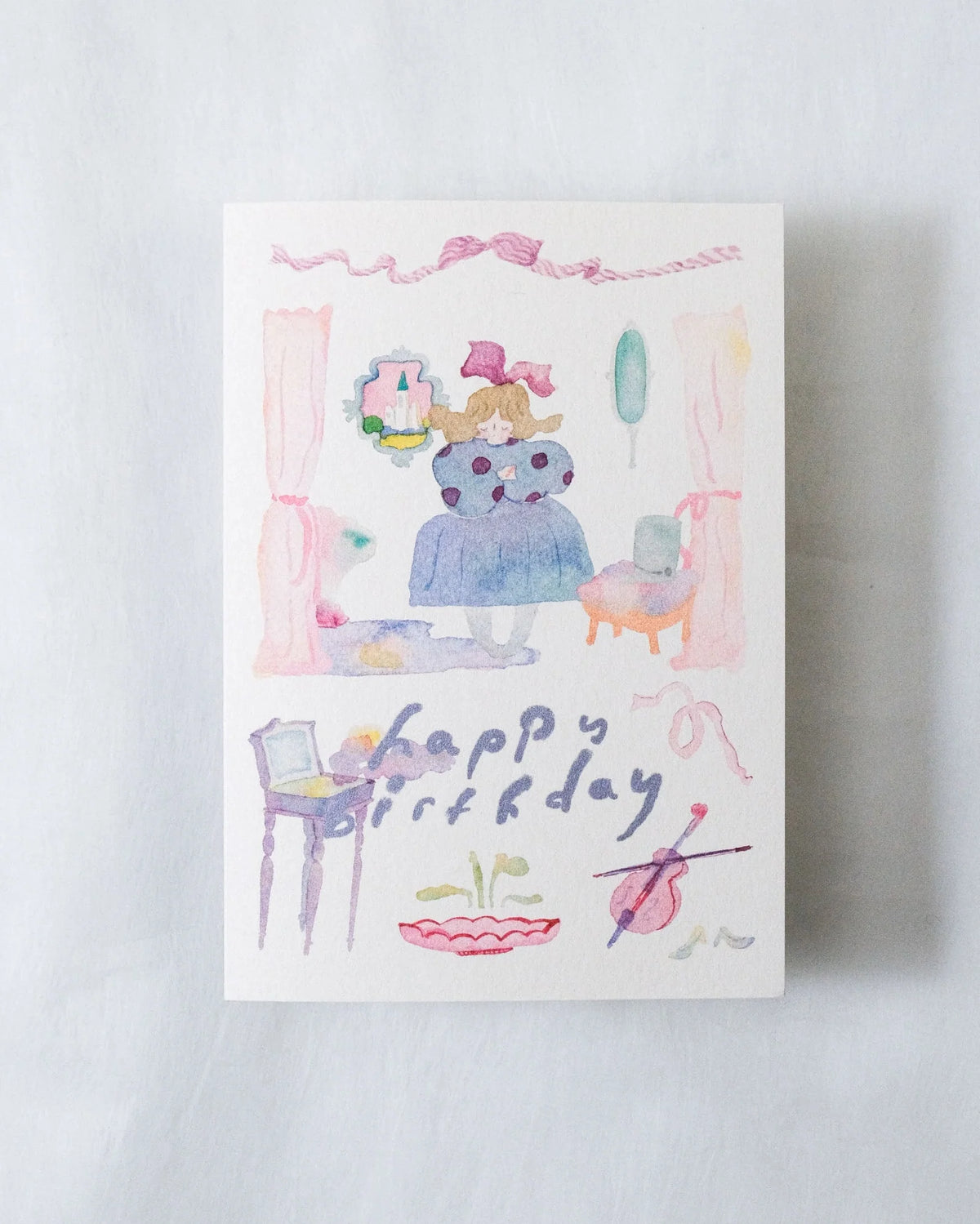 dodolulu Birthday Cards with Metallic Ink