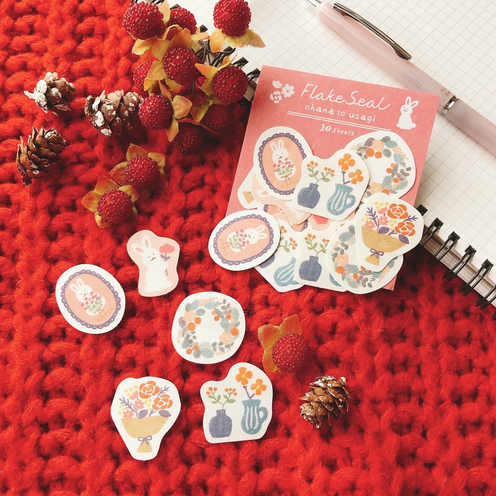 Flake Sticker Winter Patterns