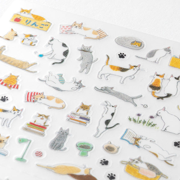 Journal sticker | Cat patterns