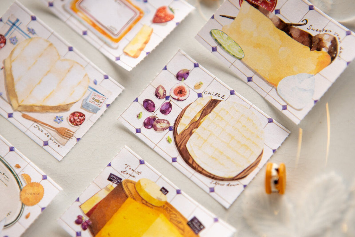 OURS Cheese Lover Sticker Memo Roll