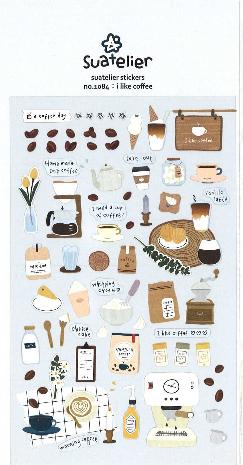 Daily Deco Stickers < I like coffee >