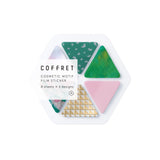 COFFRET TRIANGLE vert forêt