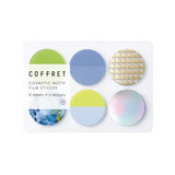COFFRET CIRCLE Chiffong Gelb