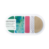 COFFRET ROND vert forêt