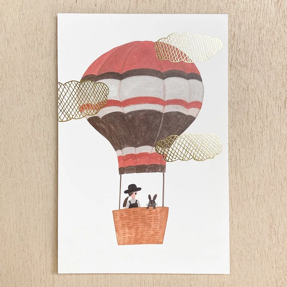 Cozyca Postcard < Ballon > by Necktie