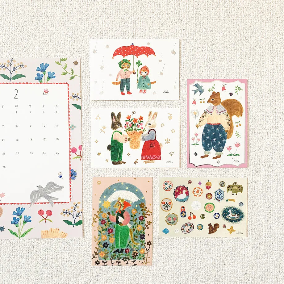 Foil-stamped Postcards