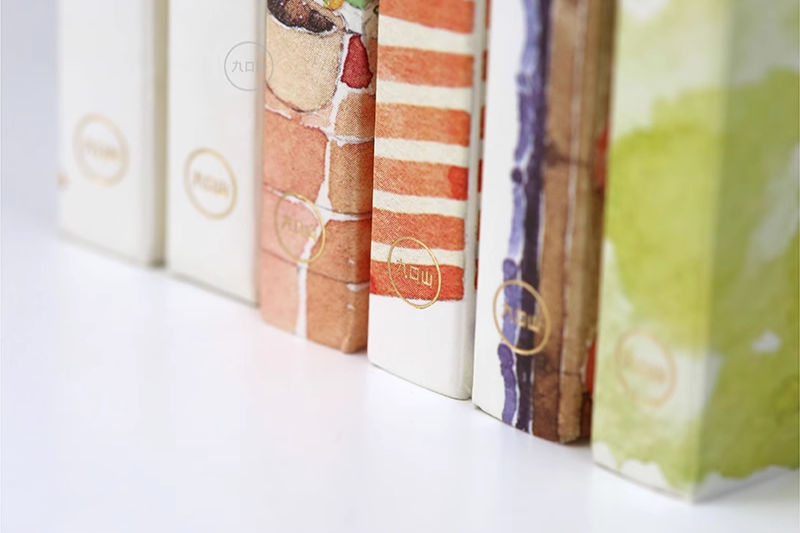 Mini notebook < Animal Block > Shine