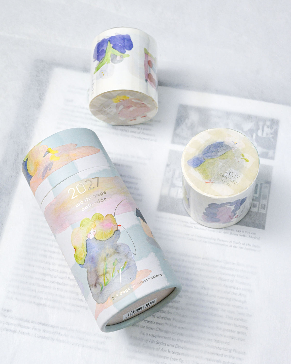 2027 Washi Tape Calendar