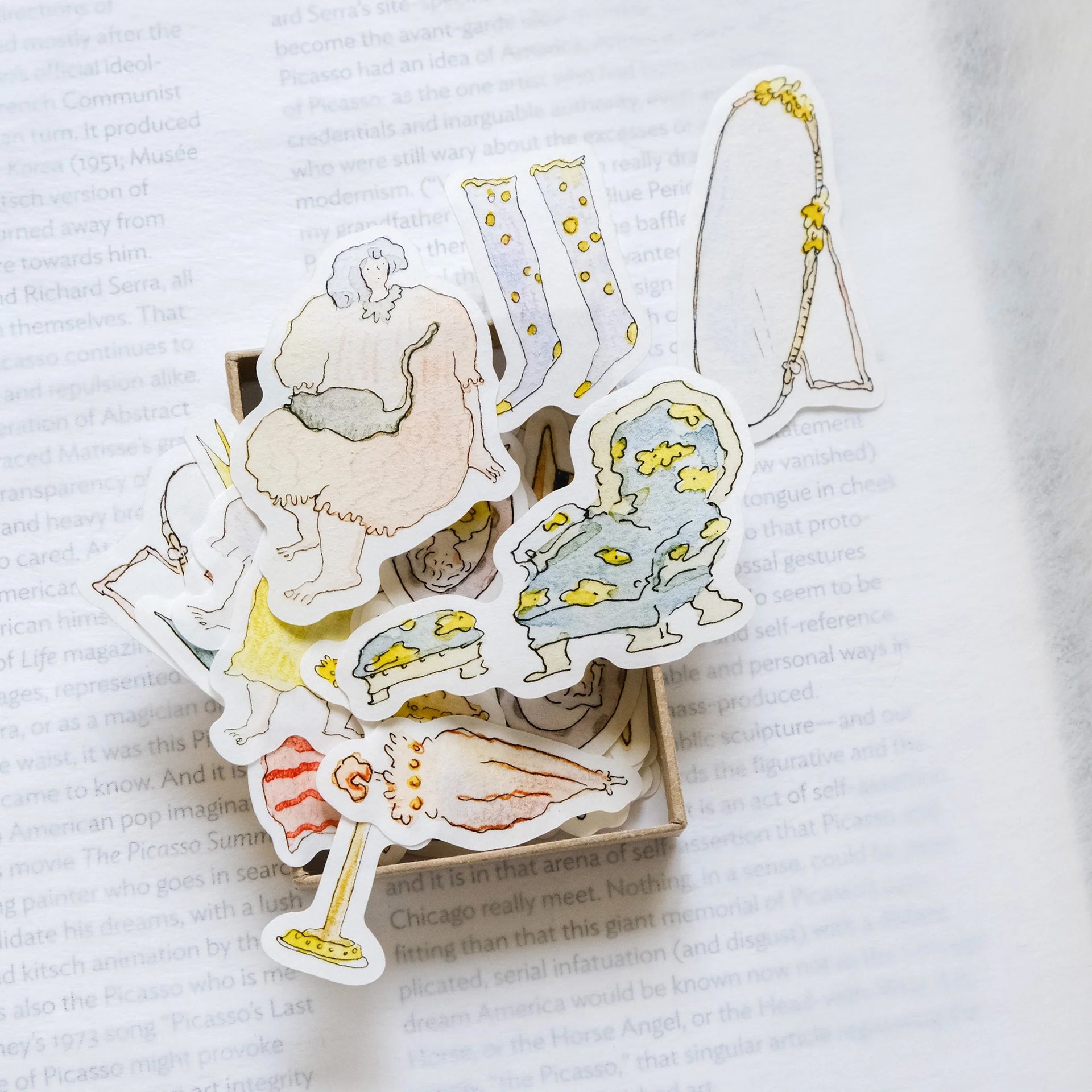 Flake Stickers - The Matchboxes