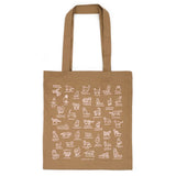 Eco bag | CAT DICTIONARY coffee