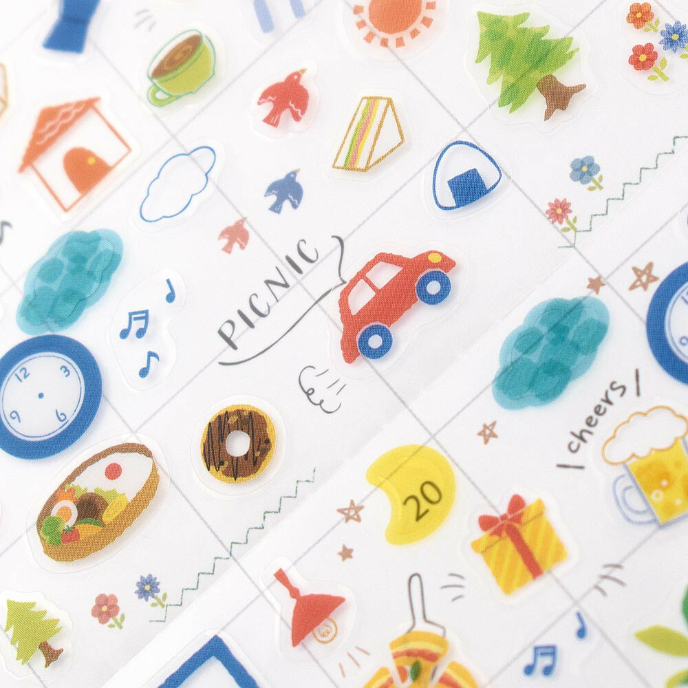 Diary Sticker < Enjoy >