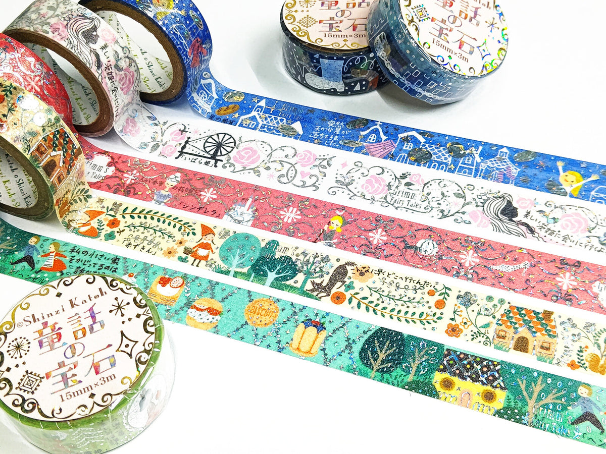 Shinzi Katoh Sparkling Masking Tape – Gem of Fairy Tales