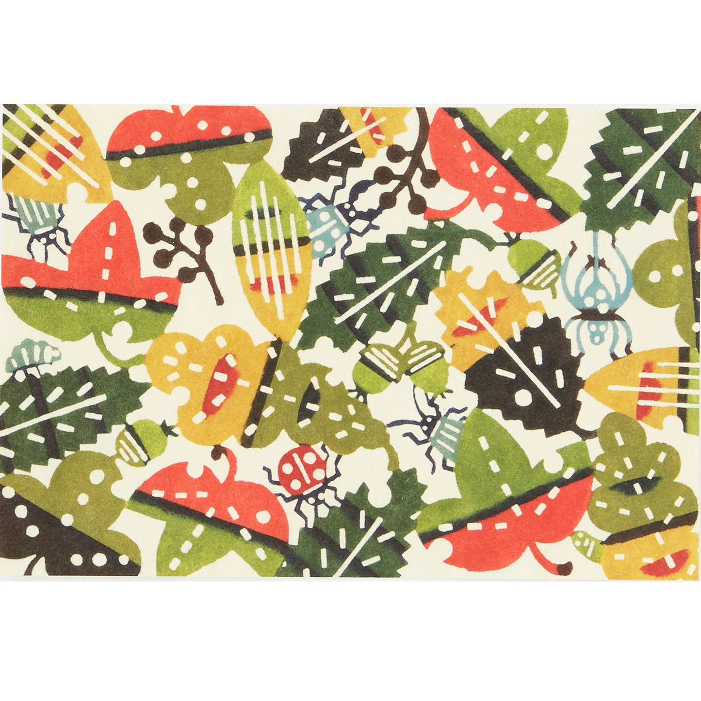 Postcard < Fallen leaves >